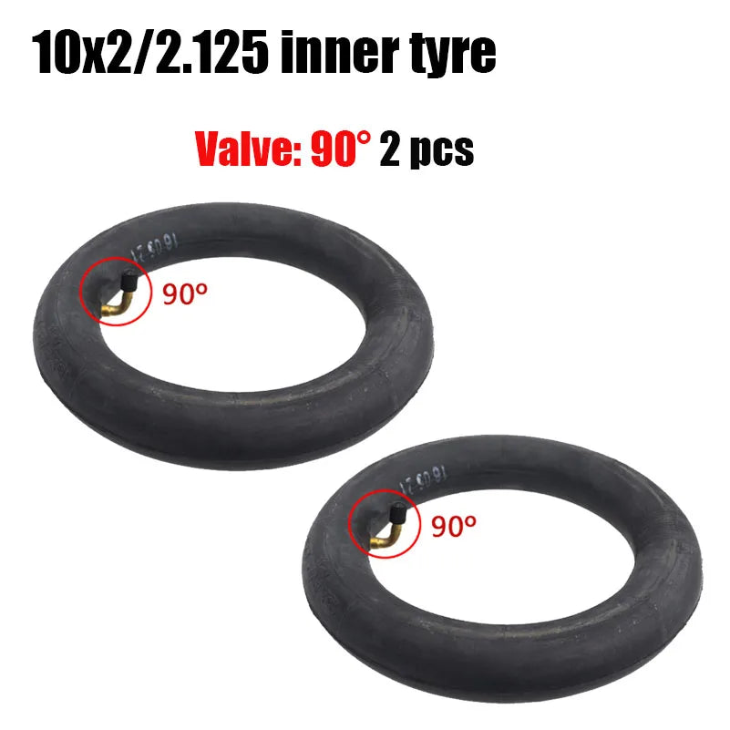 1/2/5/10 PCS 10x2/2.125 Original Butyl Rubber Tire Pneumatic 10x2 10x2.125 Camera With 10 Inch Inner Tube For Electric Scooter B