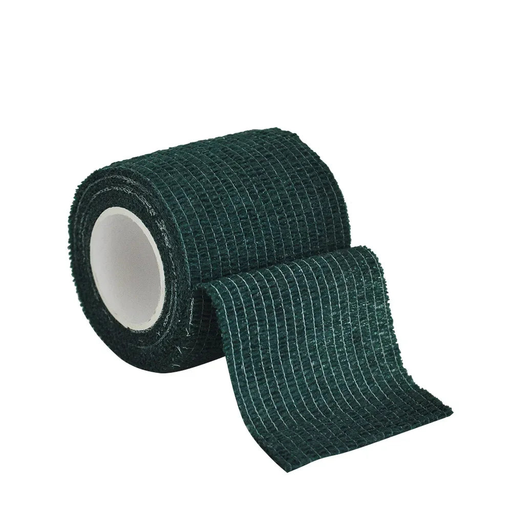 1/6roll 2.5/5/7.5/10cm*4.6m Non Woven Elastic Self Adhesive Bandage Cohesive Bandage for Sports Fixing Finger Wrist Leg