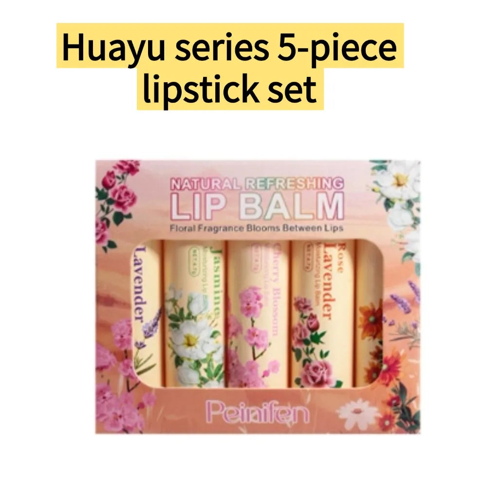 Fruity Lip Balm Set – 24Pcs Moisturizing Lip Care Kit with Vitamin E & Shea Butter, Deeply Nourishes Dry Chapped Lips
