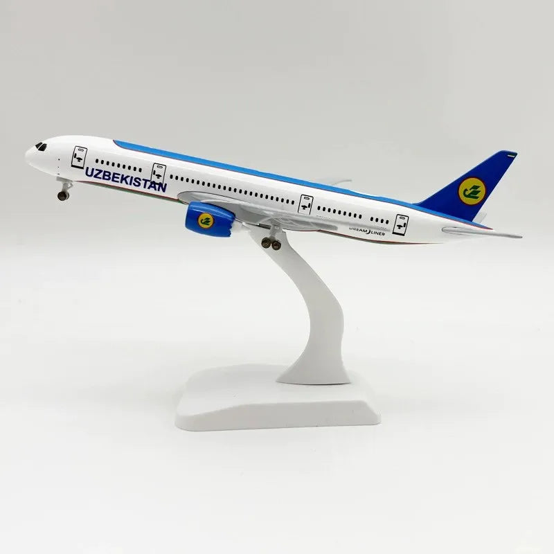 20cm 787 dreamliner Series Model Plane Aircraft Toy B787 Airlines Alloy Metal child toy plane Miniature airplane For Collection