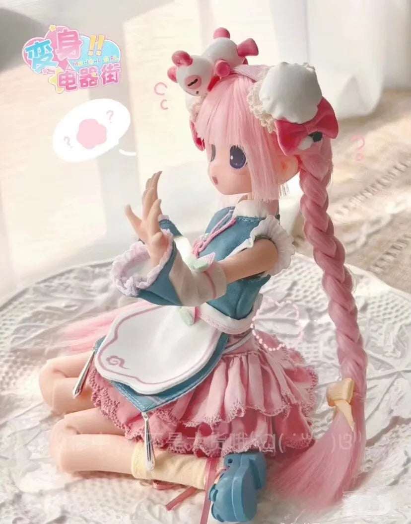 Magic Electrical Street Star Sand Story Limited Edition Hang Card 1/6 Scale Articulated MJD Doll Collectible Desktop Ornament