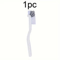 1/5pcs Cleaning Brush Set for Kitchen Appliances - Medium Firmness, Plastic Material, Long Handle, Bathroom Tiles, and Corners