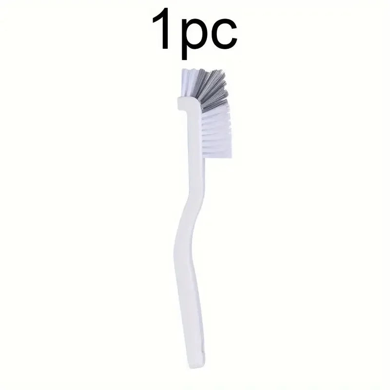 1/5pcs Cleaning Brush Set for Kitchen Appliances - Medium Firmness, Plastic Material, Long Handle, Bathroom Tiles, and Corners