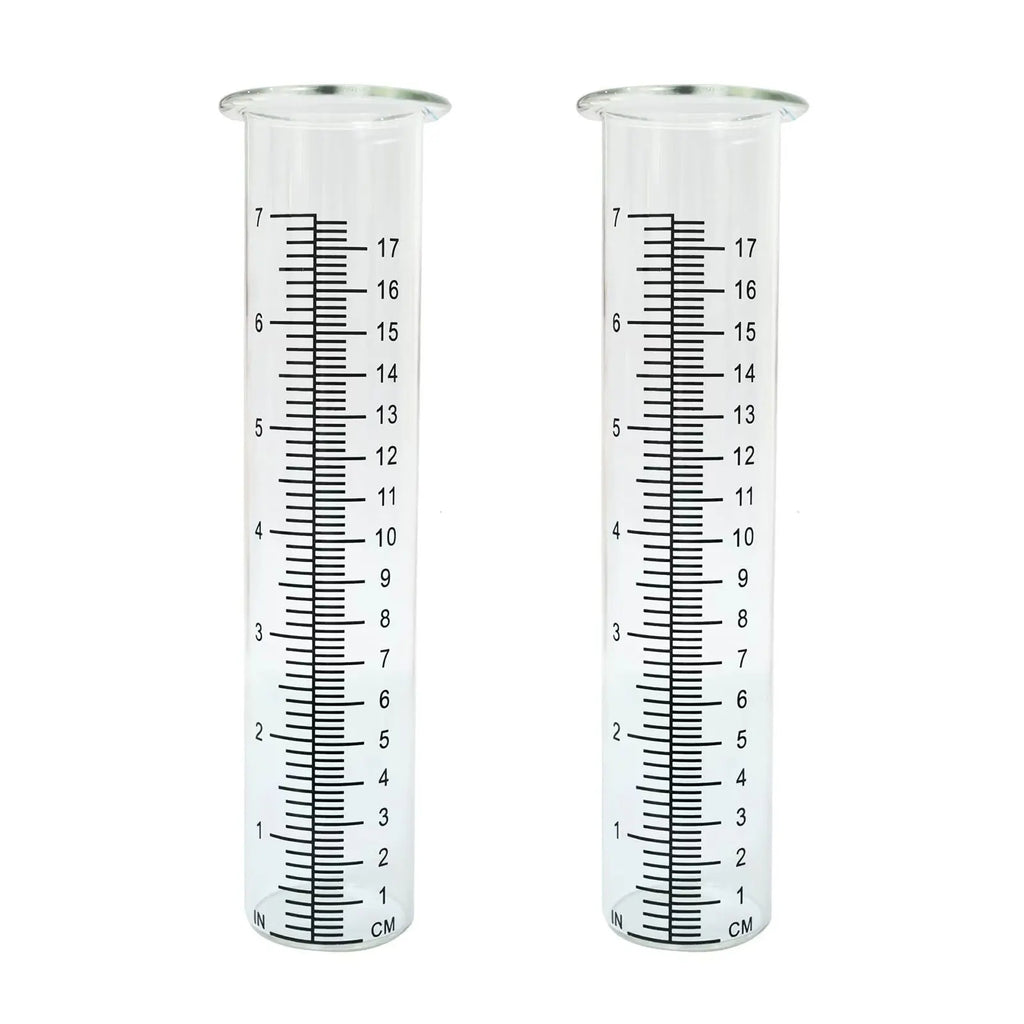 Outdoor Garden Rain Gauge Outdoor Two Readings Rain Gauge for Lawn Garden Yard Use