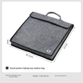 CAMPINGMOON GRW-45-B Gravel Texture Camping Thermo Bag - Reinforced Polyester Fiber Scratch-Resistant Pan Storage Bag