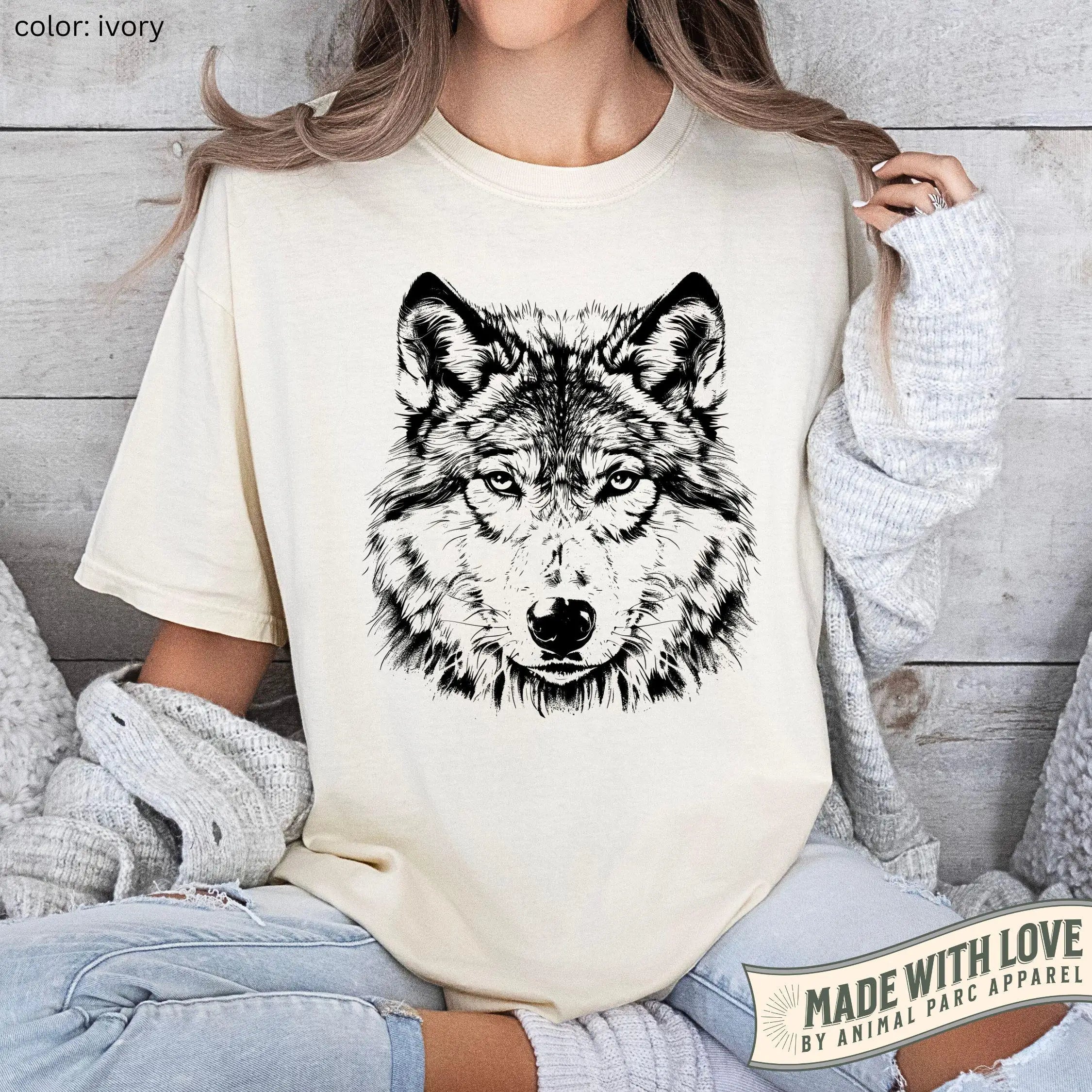 Plus Size Summer Women's Full Moon Wolf T-Shirt  Cotton Breathable Stylish Versatile Street Style Oversized