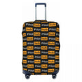 Custom Fashion Airbus Fighter Pilot Luggage Cover Protector Washable Aviation Airplane Travel Suitcase Covers