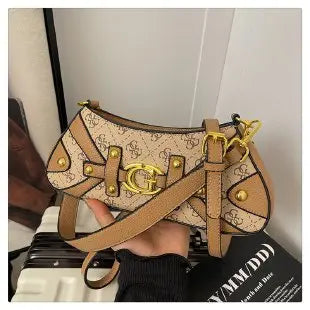 Casual Elegant Diaper Bag For Ladies Leather Handbag Crossbody Vintage Classic Unique Stylish Simple High End Trendy Tote