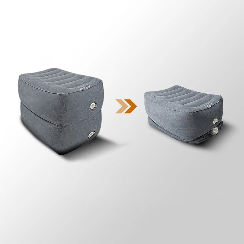 Inflatable Bed Travel Sleeping Pad Universal Kids Pedal Leg Stool Comfortable Rest Accessoriers For Air Plane High Speed Train