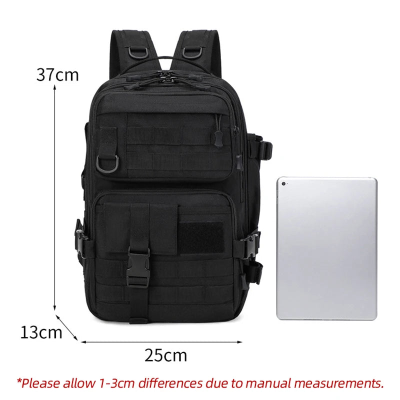 Tactical Backpack MOLLE – Large Camping Hiking Assault Pack / Sac à dos tactique MOLLE – Grand sac de camping randonnée