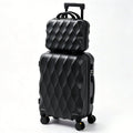 2 In 1 Luggage Sets, Portable Suitcase With Wheels Password Carry On Luggage Large Capacity Classified Storage Suitcase Adjustable Pull Rod Smooth To Use