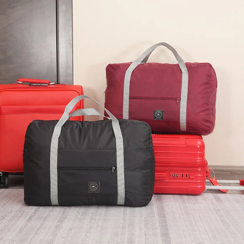 Travel Bag Folding Travel Storage Bag Travel Storage Bags Boarding Luggage Clothes Handbags Picnic Move House Large Handbag