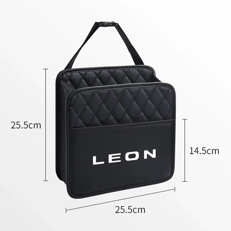 Suitable for SEAT Leon ibiza Ateca Tarraco Toledo Arosa car storage bag car interior seat back hanging bag accessories
