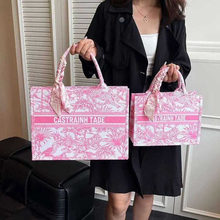Popular Classic Trendy Leather Diaper Bags For Women Luxury Brand Large Capacity Elegant Shoulder Tote Bag Designer Minimalist