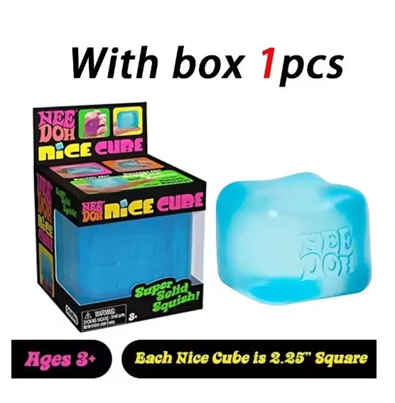 Squishy Square Cheese Squeeze Toys Slow Rebound Push Stress Relief Sensory Toy Soft Butter Cheese Fidget Toy Christmas Present