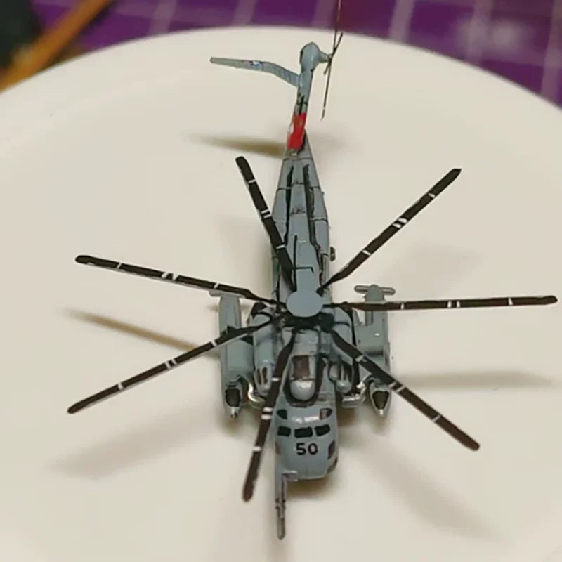 1: 700 Scale American CH-53 Transport Helicopter Airplane Model Finished Product Souvenir Hobby Collection Toy Gift