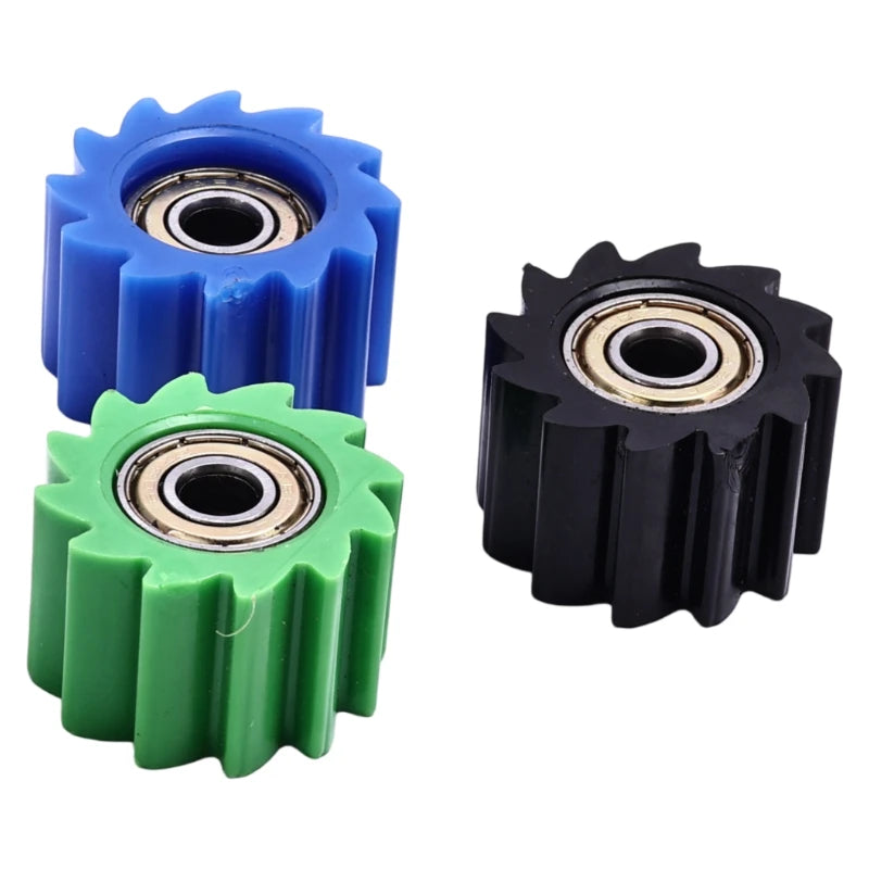 Motorcycle 8mm Pulley Wheel Drive Chain Roller Tensioner For Yamah Hond KawasakiKX KXF 250 250F CR CRF RMZ WR Dirt Bike