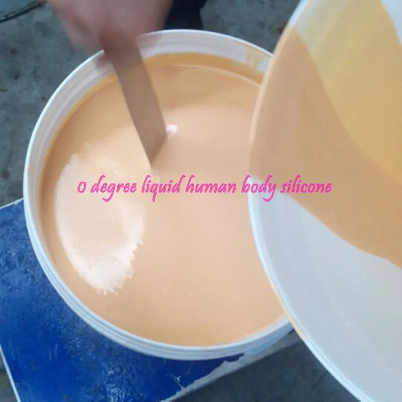 Silicone Material For Human Body, 10-Degree Skin Color Liquid Vulcanized Silicone,