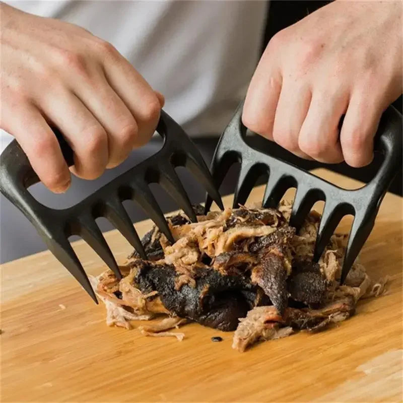 BBQ Fork Bear Claw Fruit Vegetable Slicer Cutters Cooking Tools BBQ Accessories Meat Shredder Strong Pulled Pork Puller