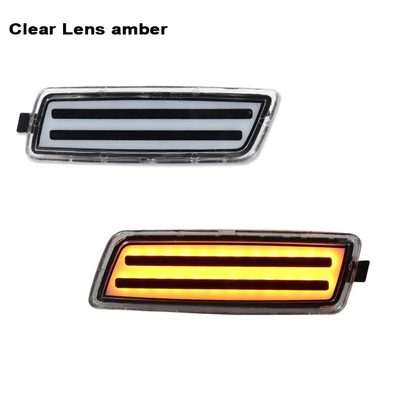 For VW Golf MK5 MK6 R32 GTI Rabbit Jetta 1K5945071A 1K5945072A Car Amber LED Turn Signal Lamp Indicators Front Side Marker Light