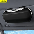 Lcars Car Sun Visor Glasses Case, Universal Glasses Holder Storage Box for Driver and Passenger in Car, Sun Visor Accessories