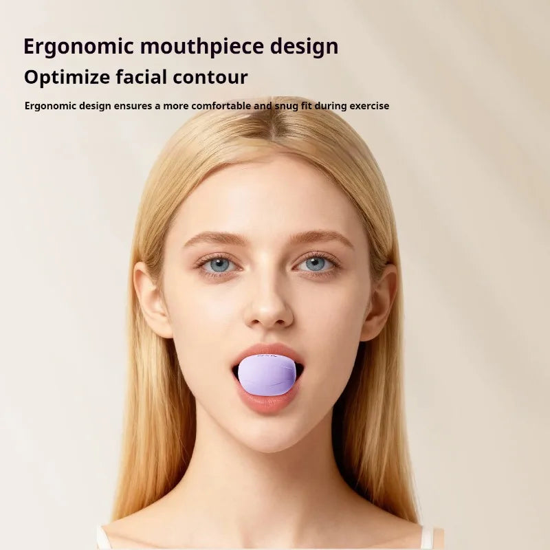 1Pc Silicone Jaw Trainer Masseter Ball Face Neck Exerciser Face Muscle Training Jawliner Facial Chew Equipment Jaw Exercise