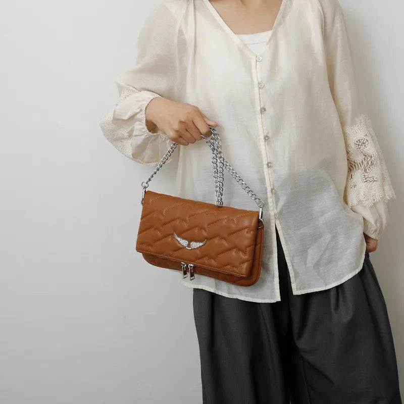 Vintage Elegant Diaper Bag Crossbody-Bag For Women Simple Leisure Style Best Superstar Show