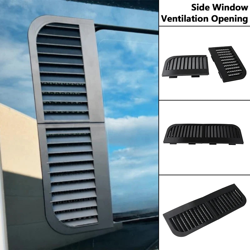 For Volkswagen T6.1 RV Side Window Vents Mosquito-Proof Ventilation Net Anti-Theft Ventilation Grille Brand New Car Accessories