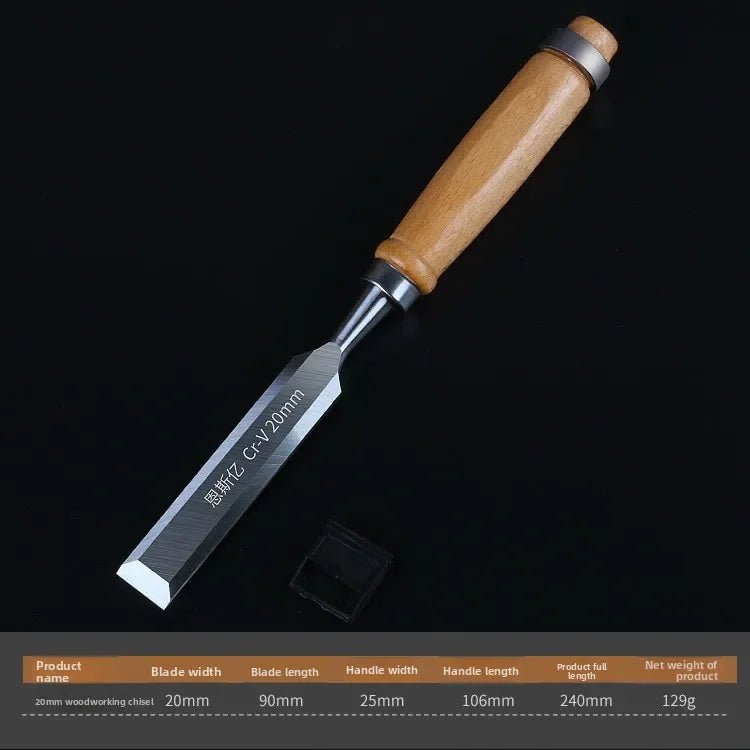 8/12/16/20/24mm Wood Carving Chisels Set Professional for Woodworking with Ergonomic Wood Carving Tools DIY Auxiliary Tools