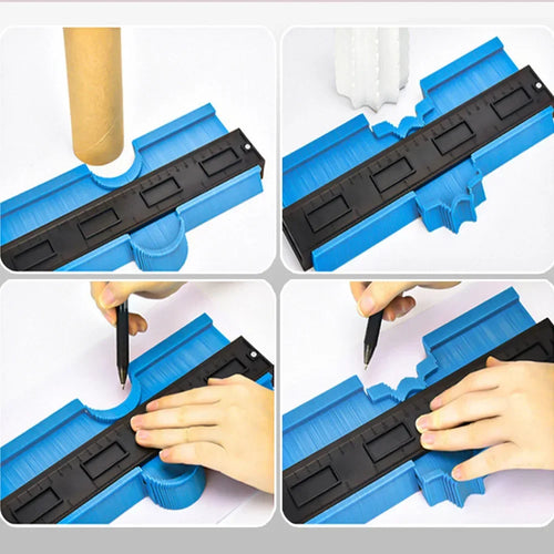 1-3PCS Shape Contour Gauge Duplicator Profile Contour Gauge line ceramic Tiling Tile Carpet Marking Cutting Template Tool