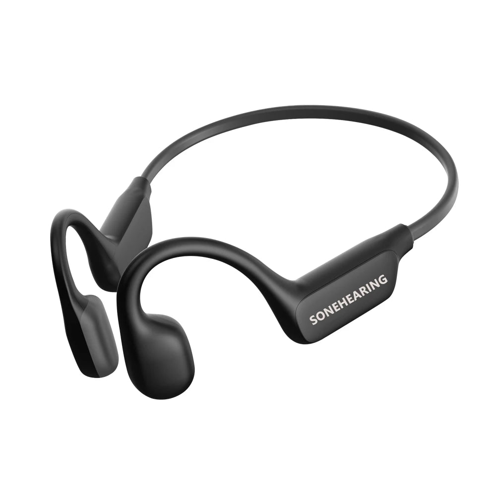 IPX6 New Waterproof Wireless Bluetooth  Noise Canceling Bone Conduction Headphones Sports Running Earphones