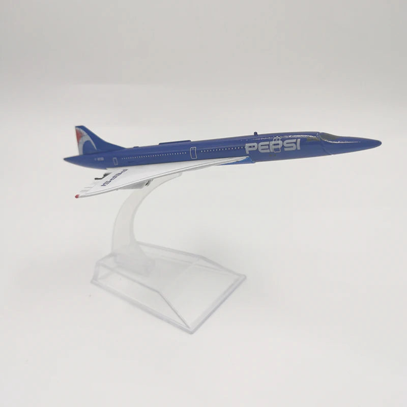 JASON TUTU Concorde Airlines Aircraft Model Planel Airplane Diecast Metal 1/400 Scale Planes Collect Gifts