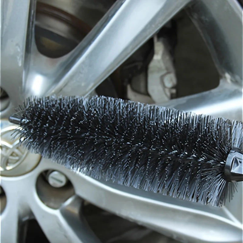 Car Wash Wheel Brush Tire Brush Special Brush Inner Car Wash Artifact Brush Car Washing Tool Washing Brush Cleaning Brush