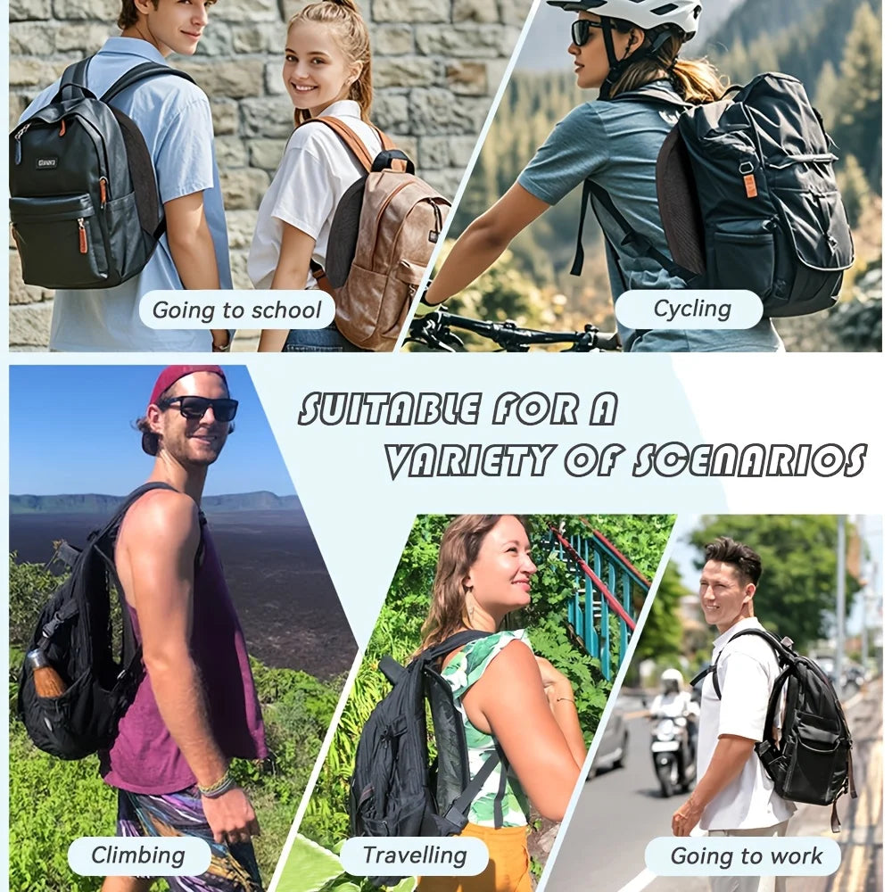 Ergonomic Ventilation Frame, Lightweight Spinal Support, Quick-Fit Airflow Back Panel for Hiking & Commuting Backpacks
