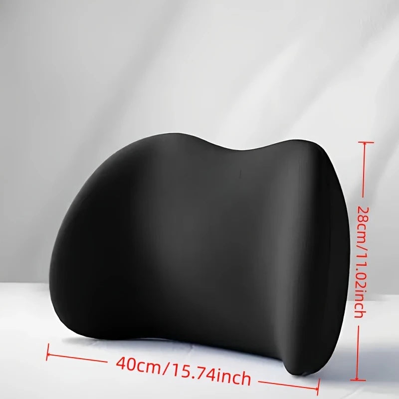 1pc Office Seat Cushion, Bed Lumbar Pillow, Soft and Comfortable, Machine Washable, Hand Washable, Breathable Fabric