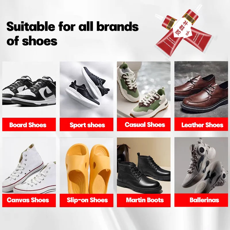 10/30g Strong Shoe Repairing Adhesive Powerful Waterproof Shoe Glues Universal Glue for Shoes Boots Professional Repair Tool