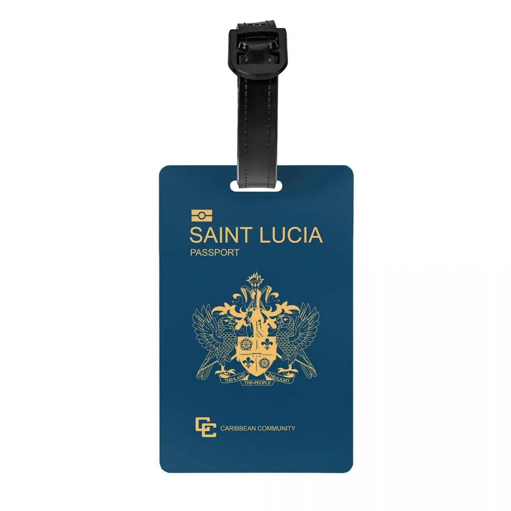 Custom Mexico Passport Luggage Tag With Name Card Privacy Cover ID Label for Travel Bag Suitcase