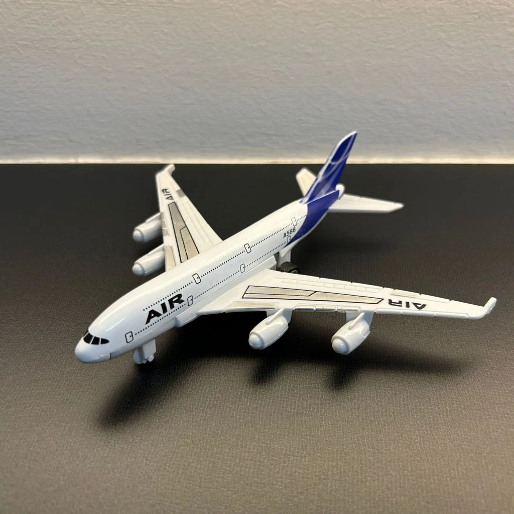 Miniature Aviation Model Children Toy Simulation Alloy Aircraft With Pull Back Passenger Model Airplane Collection Boys Toys