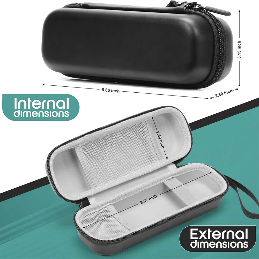 Toothbrush Travel Case PU Waterproof Protective Case Portable Hard Protective Storage Bag for Oral-B/ Electric Toothbrush
