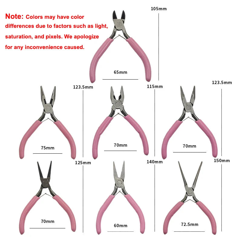 5 In Mini Electronic Diagonal Pliers Carbon Steel Pliers Side Cutting Nippers Wire Cutter Handmade DIY Jewelry Pliers Hand Tools