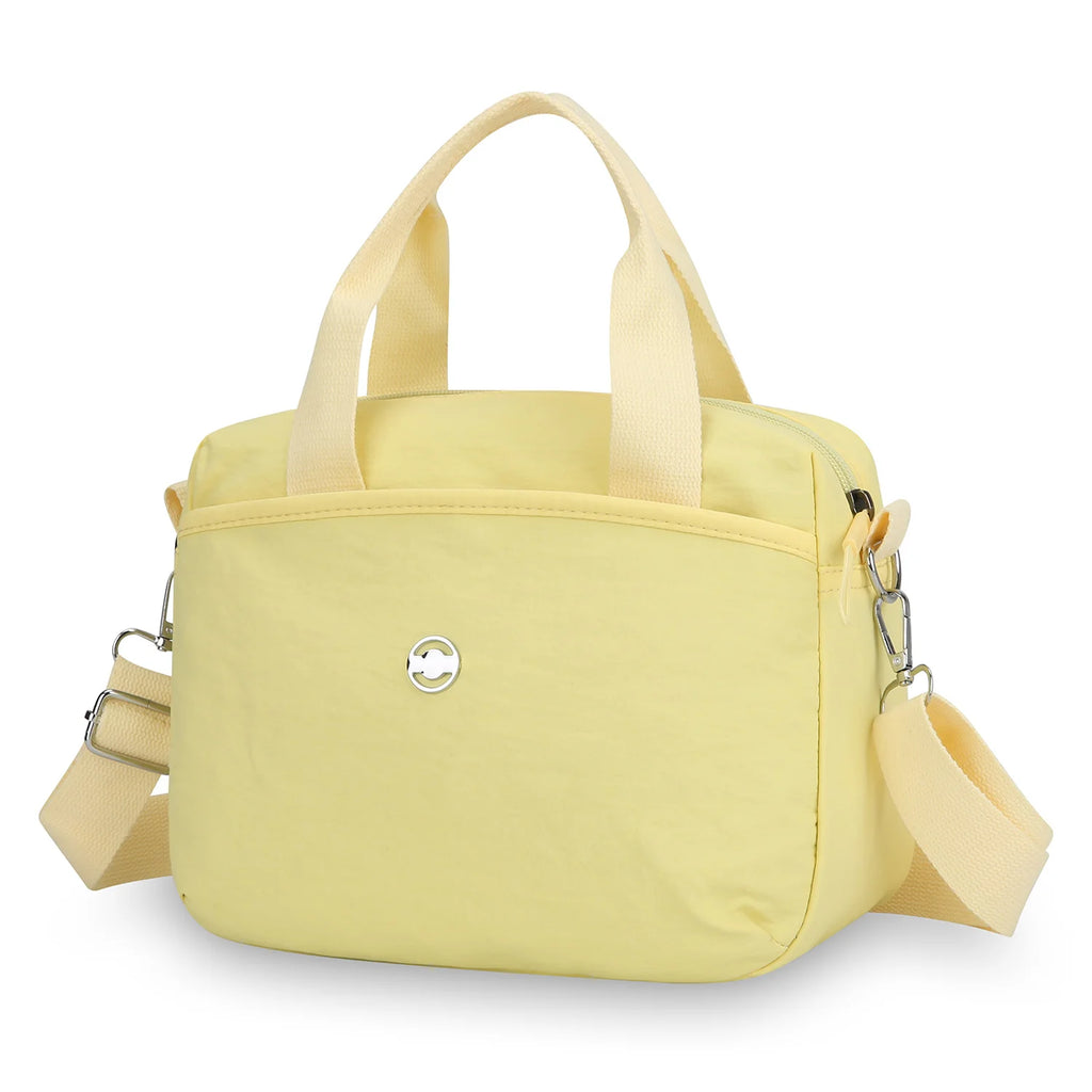 Women Soft Crossbody Shoulder Bag Portable Adjustable Wide Strap Lightweight Casual Daily Shopping Travel Outdoor Handbag Purse