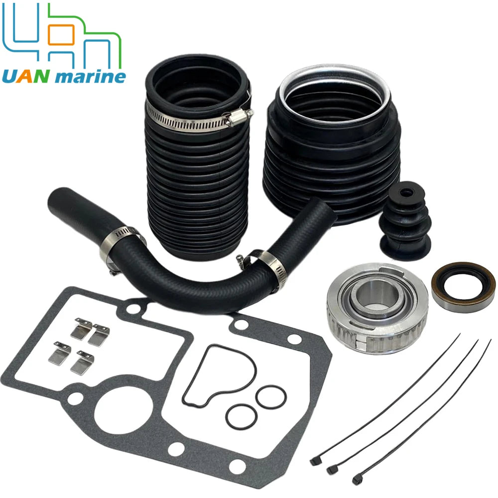 Transom Bellows Kit For Volvo Penta SX for OMC Cobra Drive Exhaust Bellows Gimbal Bearing Kit 911826 3854127 3841481 3850426