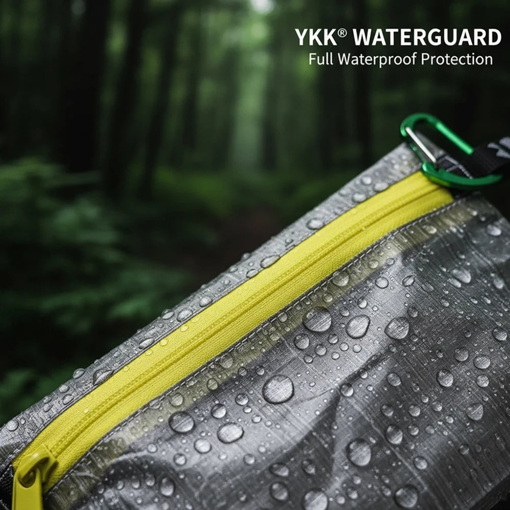DCF Outdoor Ultralight Storage Bag For Travel Hiking Wallet Passport Holder Waterproof Key Card Cash Pouch Coin Bag About 19.2g