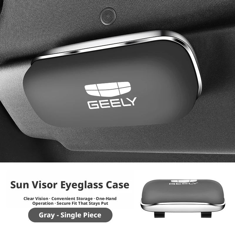 Suitable for Geely Car Glasses Case Dihao Xingrui Boyue L Galaxy Starship 7 Star Wishes Sunglasses Case Car Glasses Clip Storage