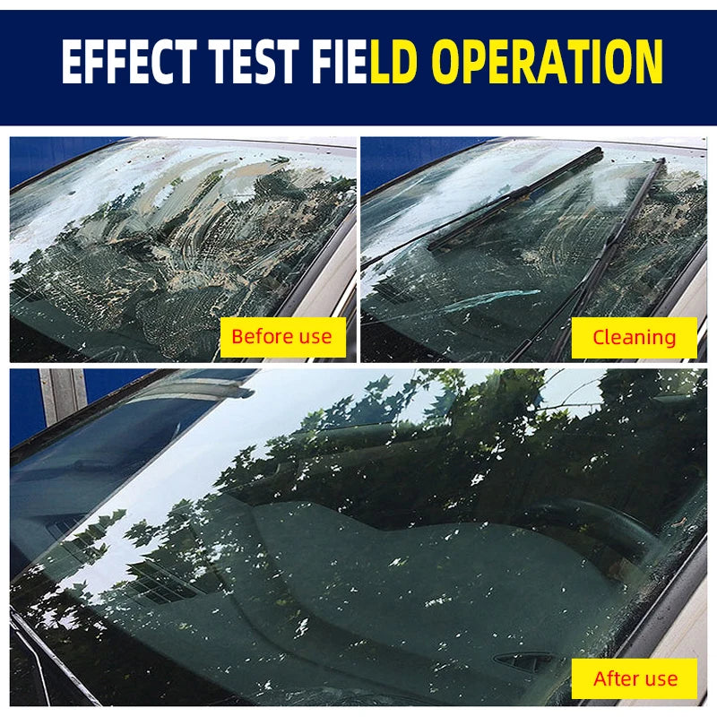 Car Concentrat Wiper Cleaning Agent Decontamination Antifreeze Wiper Essence Glass Degreaser Universal Rainproof Anti-fog Agent