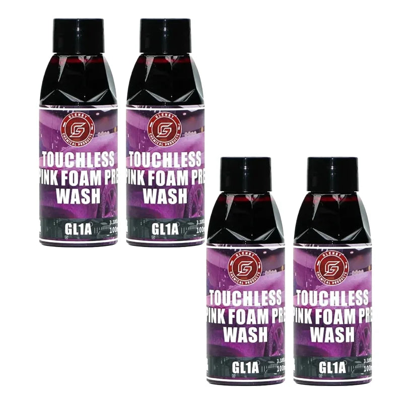 Premium Pink Foam Car Wash Soap Concentrate, High Foaming Cannon Liquid Detailing Cleanser, Extreme Dirt Remover & Shine Booster