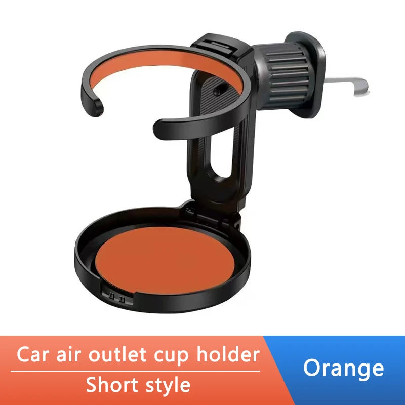 SEAMETAL Car Air Outlet Vent Water Cup Holder Foldable Universal Drink Rack Anti Shake Stable Car Cup Holder Storage Fixed Stand