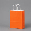 Wholesale kraft paper bags with Handle Custom Logo Cosmetic Clothing Packaging Bags Grocery Shopping Bags Gift Bags
