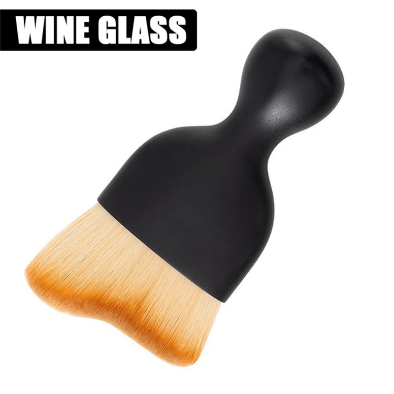 1/3Pcs Car Interior Cleaning Soft Brush Dashboard Air Outlet Detailing Sweeping Dust Tools Auto Home Office Duster Brushes
