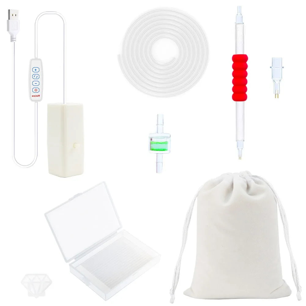 Electric Vacuum Diamond Painting Pen Kits USB Powered Diamond Painting Suction Device for 5D Diamond Painting Tool